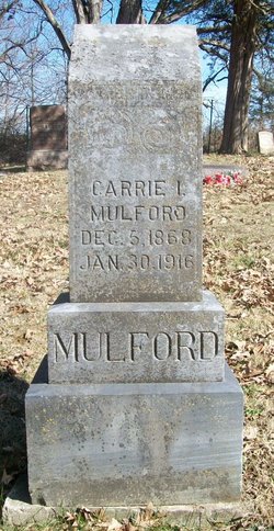 Carrie Iolia Mulford 