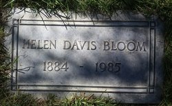 Helen <I>Davis</I> Bloom 