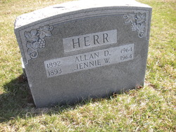 Jennie W. <I>Hardy</I> Herr 