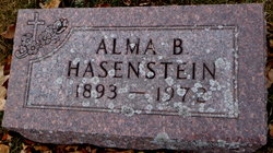 Alma B. <I>Nehrlich</I> Hasenstein 