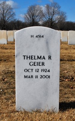 Thelma Roene <I>Dunnell</I> Geier 