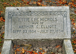 Ettie Lee <I>Nichols</I> Elliott 