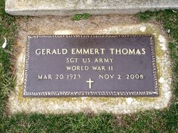 Sgt Gerald Emmert “Tommy” Thomas 