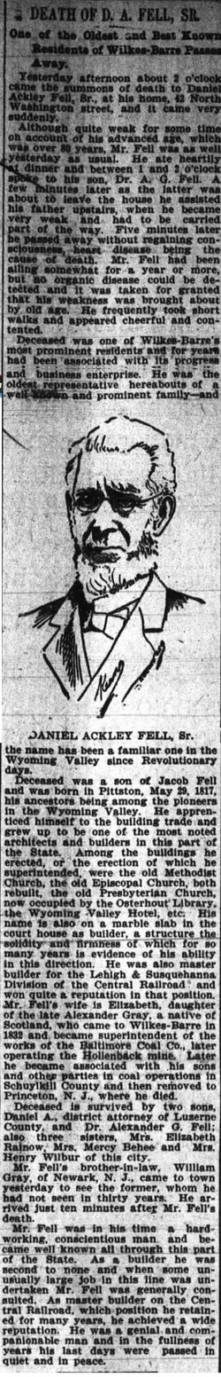Daniel Ackley Fell Sr.