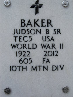 Judson Benton Baker Sr.