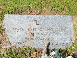 Lowell Britton Horton 
