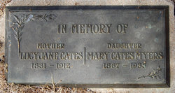 Mary Magdalena <I>Cates</I> Myers 