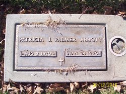 Patricia Joyce Palmer <I>Rowe</I> Abbott 