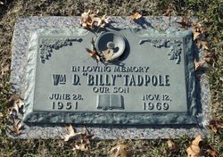 William DeWayne “Billy” Tadpole 
