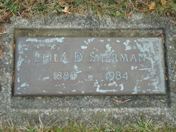 Leila Pearl <I>Frazier</I> Dowding Sherman 