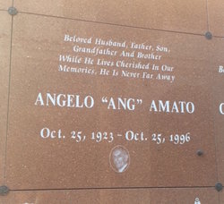 Angelo “Ang” Amato 