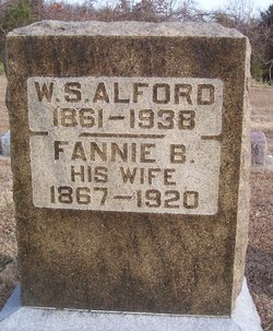 Frances “Fannie” <I>Churchill</I> Alford 