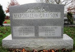 Elizabeth <I>Grayson</I> Arnold Marshall 