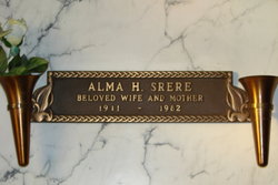 Alma A. <I>Hollzer</I> Srere 