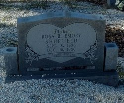 Rosa Belle <I>Emory</I> Shuffield 