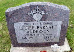 Louise <I>Barnatt</I> Anderson 