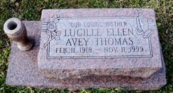 Lucille Ellen <I>Avey</I> Thomas 