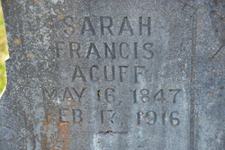 Sarah Francis <I>Mallicoat</I> Acuff 