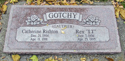 Catherine <I>Rishton</I> Gotchy 