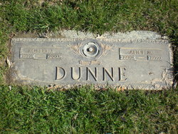 Alice M. <I>Burwell</I> Dunne 