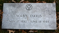 Mary <I>Pfister</I> Davis 