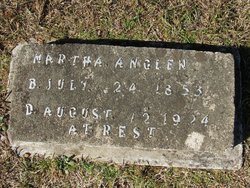 Martha A <I>Rodgers</I> Anglen 