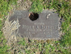 Rosalie A. <I>Brockett</I> Barthell 