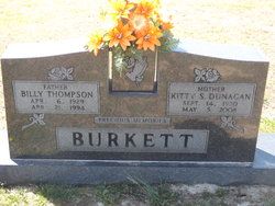 Billy Thompson Burkett 