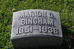 Marion W. <I>Davidson</I> Bingham 