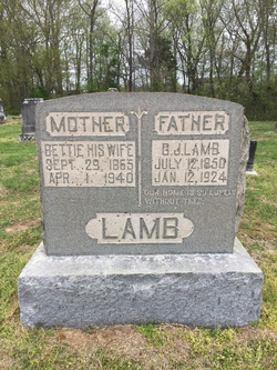 Elizabeth Ann “Bette” <I>Midyett</I> Lamb 
