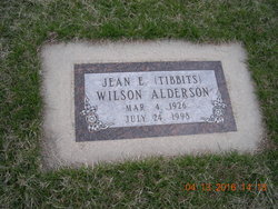 Jean Elizabeth <I>Tibbits</I> Alderson 