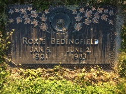 Roxie <I>Dunigan</I> Bedingfield 