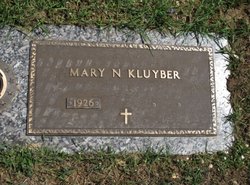 Mary N. <I>Staley</I> Kluyber 