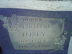 Myrtle Lucille <I>Boyd</I> Toxey 