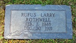 Rufus Larry Rothwell 