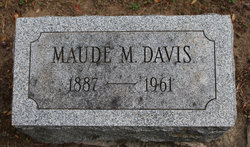 Maude M. <I>Clodfelter</I> Davis 