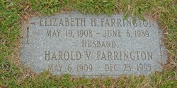 Elizabeth H Farrington 