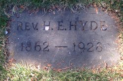 Rev Hallett Eugene Hyde 