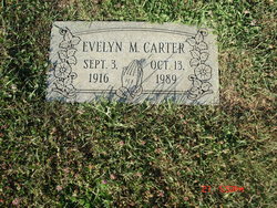 Evelyn M <I>Yeater</I> Carter 