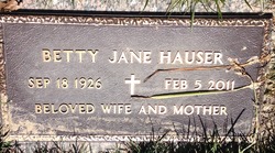 Betty Jane <I>McKeeson</I> Hauser 