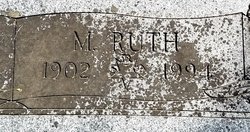 Myrtle Ruth “Ruther” <I>Brightwell</I> Dresser 