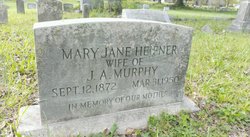 Mary Jane <I>Heifner</I> Murphy 
