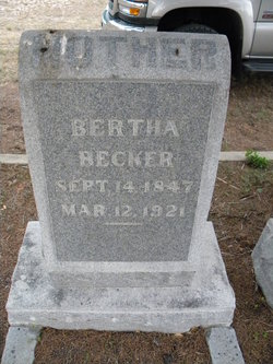 Bertha <I>Gribbohn</I> Becker 