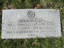 Marion R Connor 