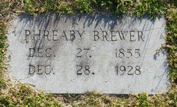 Pherane Rowina “Phreaby” <I>Smith</I> Brewer 