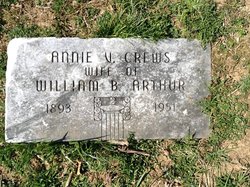 Annie V. <I>Crews</I> Arthur 