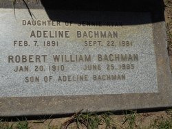 Adeline <I>Lima</I> Bachman 