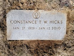 Constance Priscilla <I>Tucker</I> Hicks 
