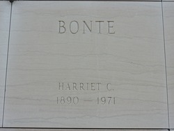 Harriet Catherine <I>Staudt</I> Bonte 