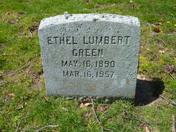 Ethel <I>Lumbert</I> Green 